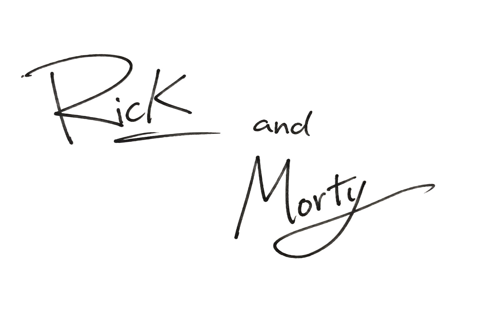 Signature after background removal